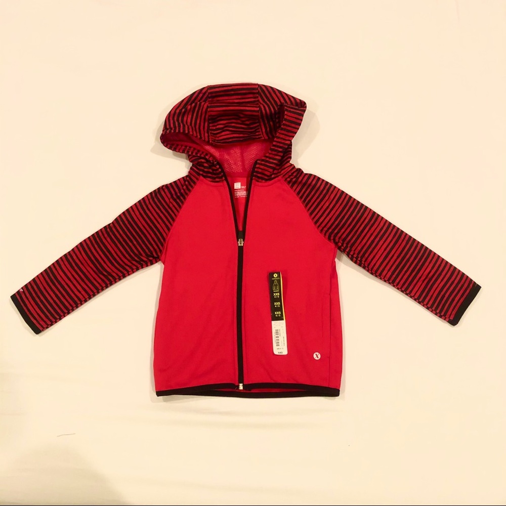 ❄️Xersion Fleece Raglan Sleeve Hoodie Size 4 / 5
